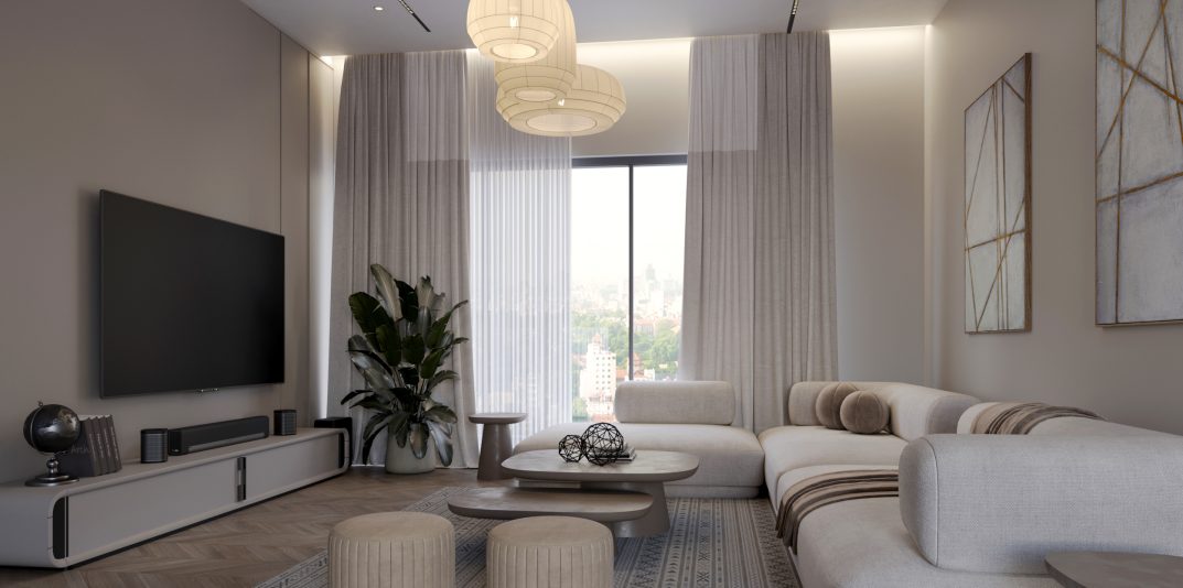 TYPICAL APARTMENT LIVING ROOM